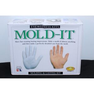 Eyewitness Kits Mold-It Molding and Casting Kit Skullduggery 00570 Made in USA